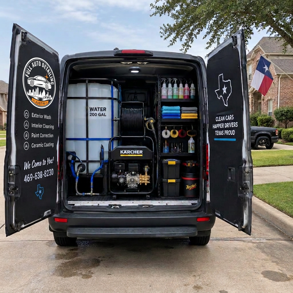 Fleet Detailing by Full Auto Detailing Austin